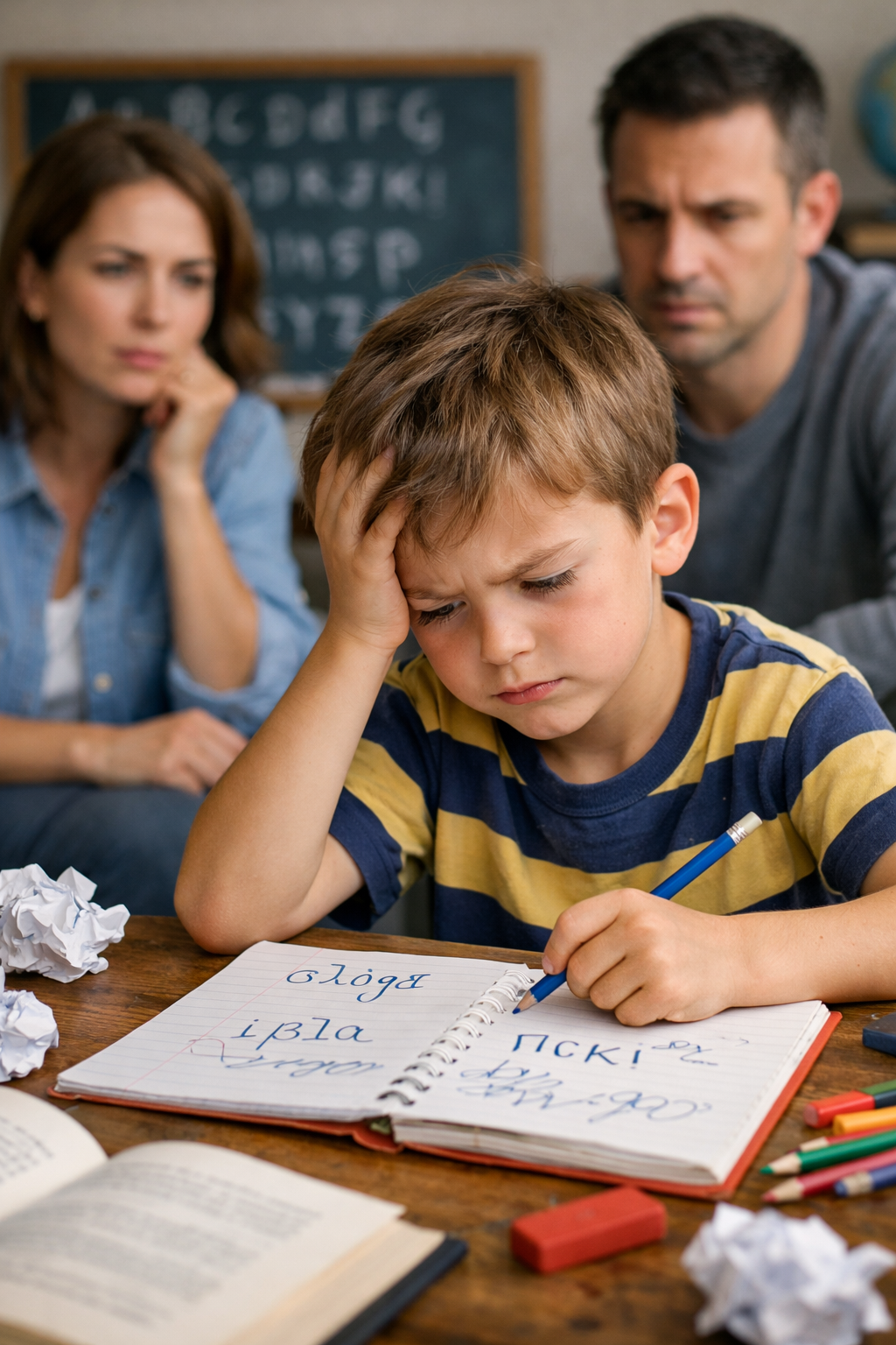 Δυσλεξία στα παιδιά: ποια είναι τα πρώτα σημάδια που πρέπει να προσέξουν οι γονείς